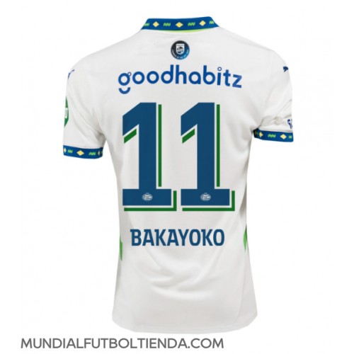 Camiseta PSV Eindhoven Johan Bakayoko #11 Tercera Equipación Replica 2024-25 mangas cortas